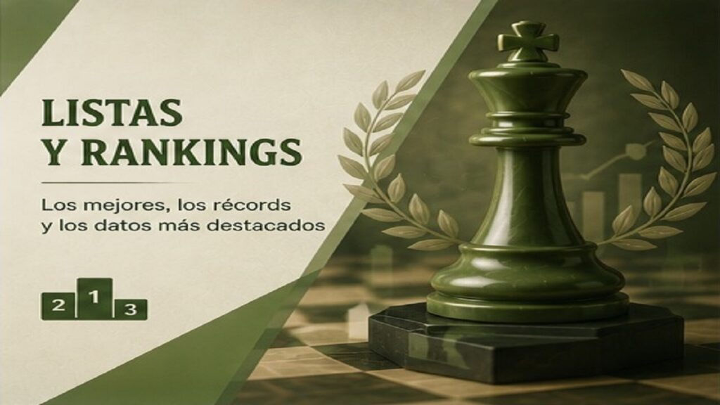 Reportajes de Listas y Rankings de Ajedrez