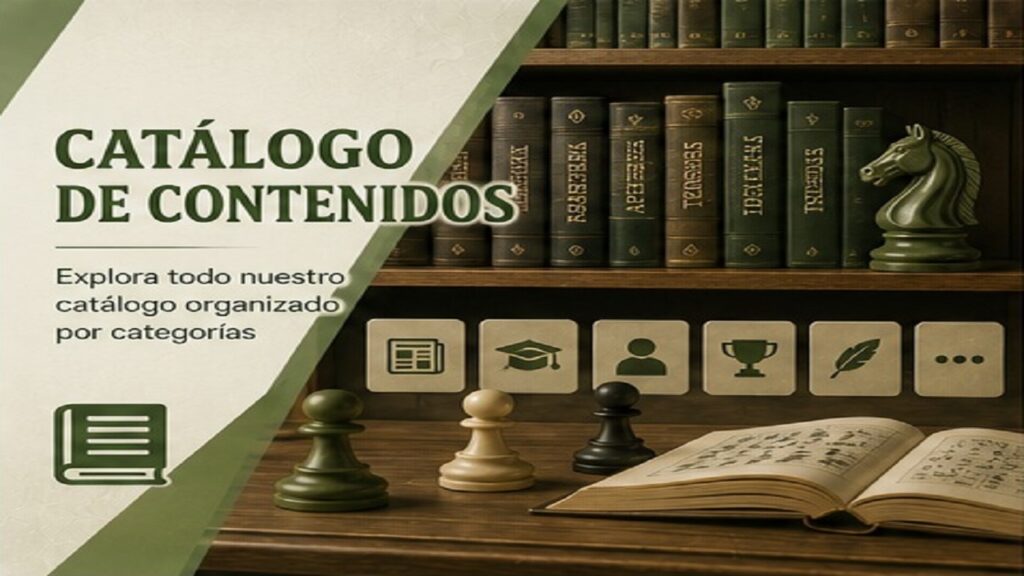 Catálogo de Contenidos de Ajedrez