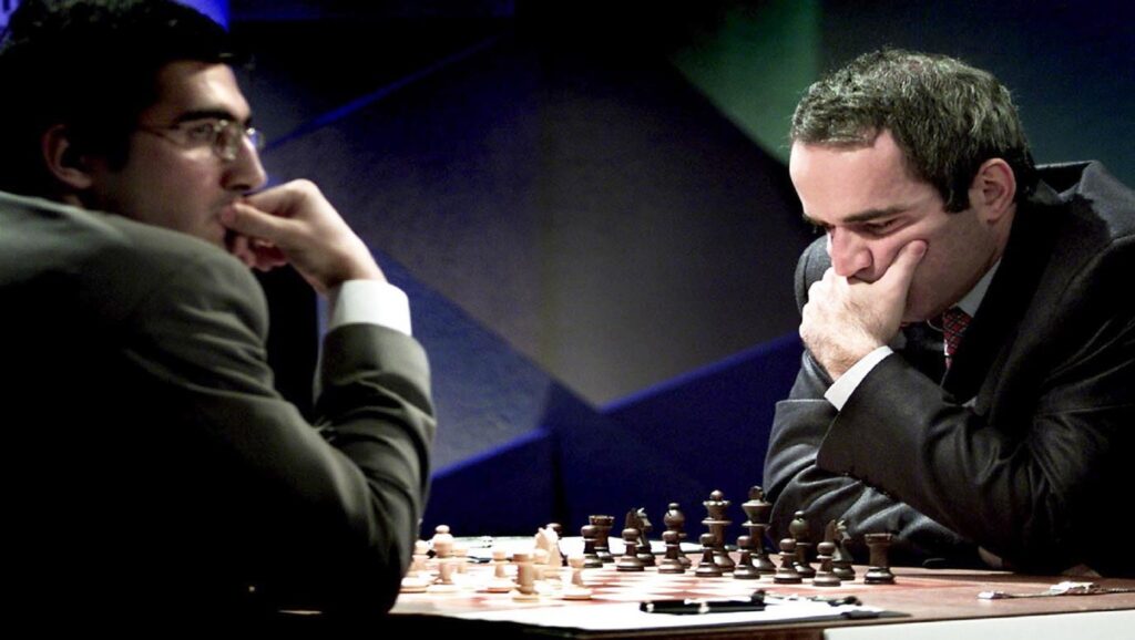 Vladimir Kramnik contra Garry Kasparov