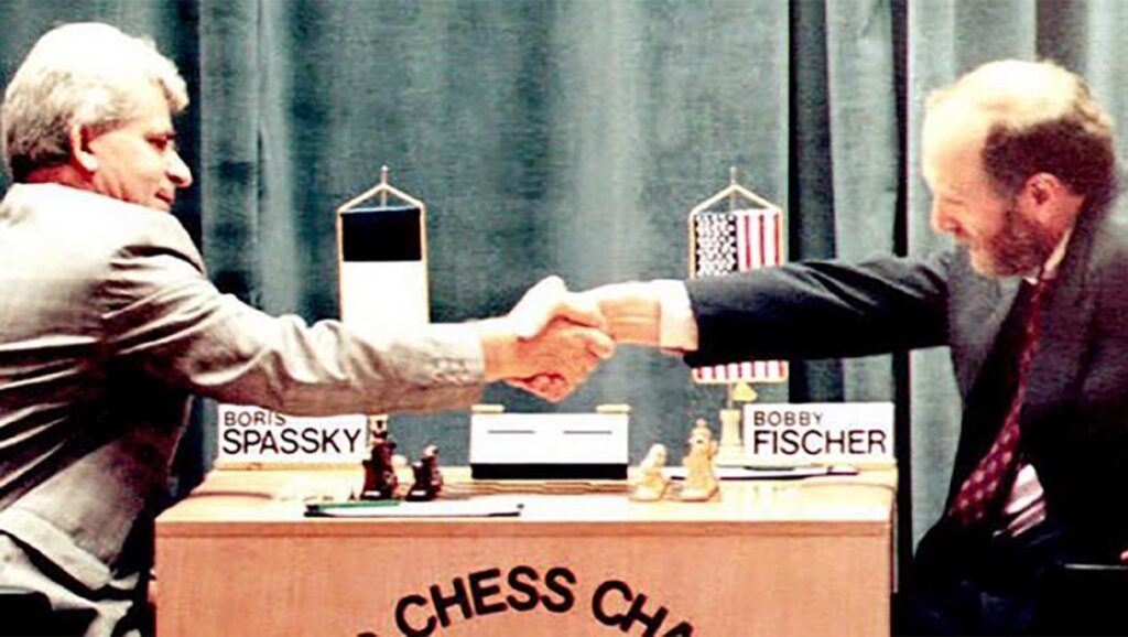 Boris Spassky contra Bobby Fischer en 1992