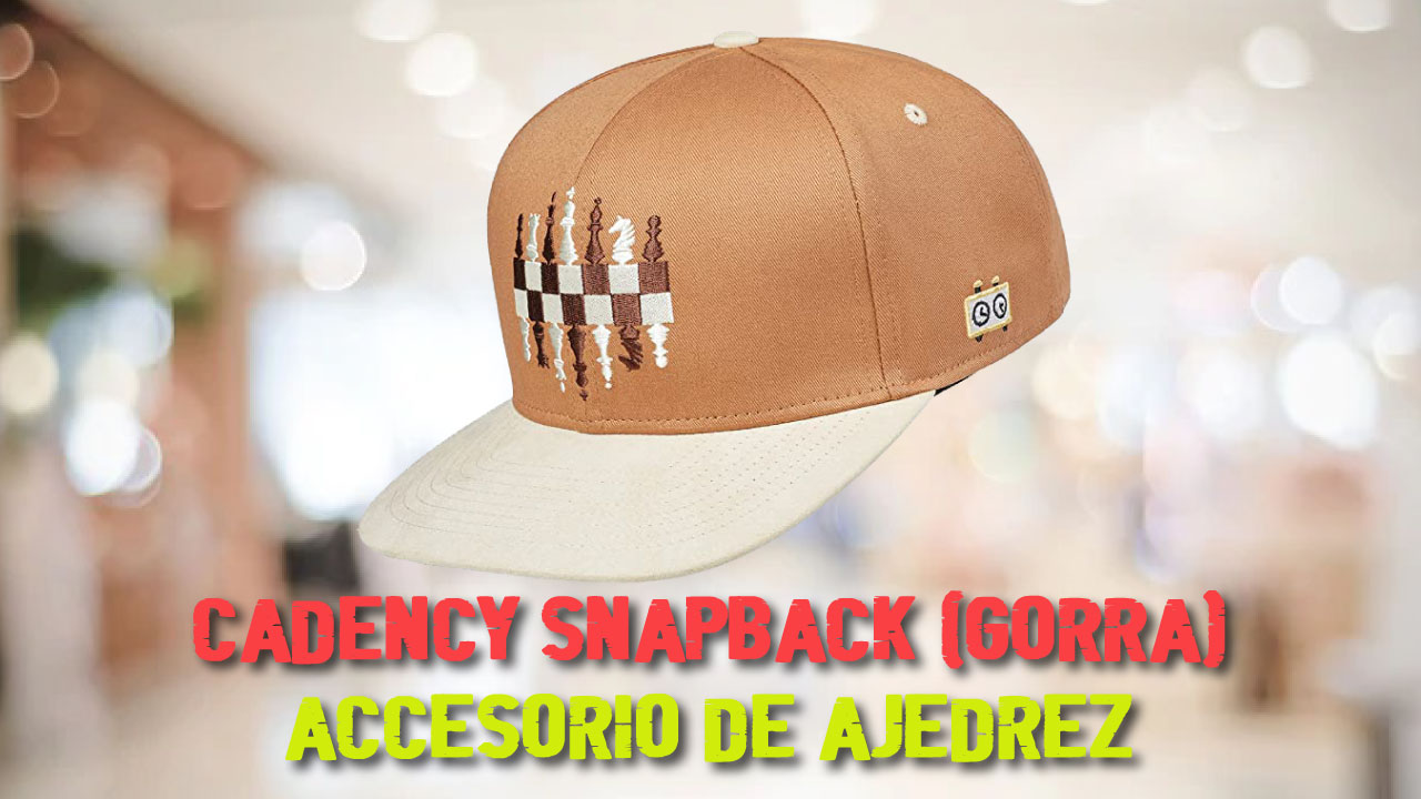 CADENCY Snapback | Accesorio de Ajedrez