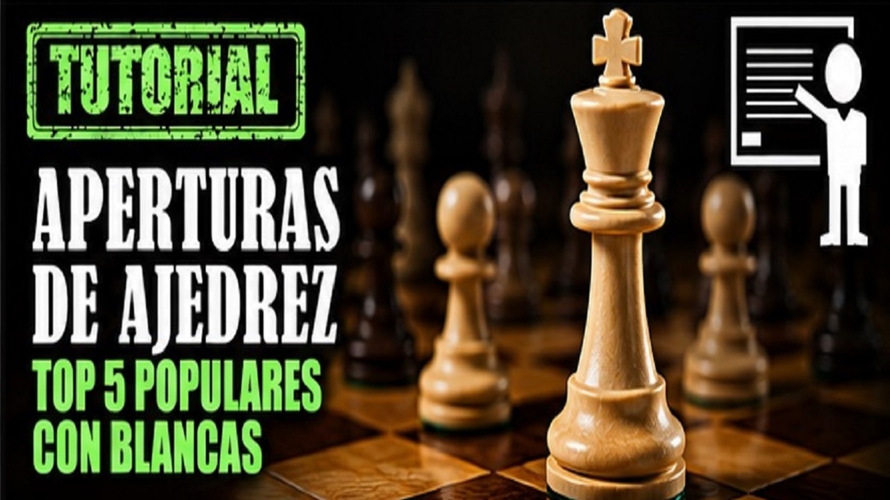 Aperturas con Blancas: Descubre las 5 más Famosas y Utilizadas