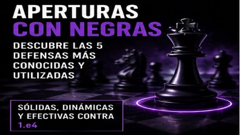 Aperturas con Negras (Ajedrez): Descubre las 5 Defensas más Conocidas y Utilizadas