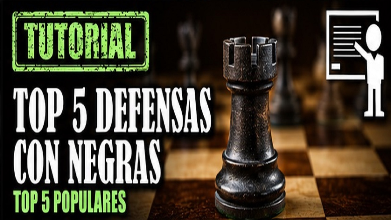 Aperturas con Negras (Ajedrez): Descubre las 5 Defensas más Conocidas y Utilizadas