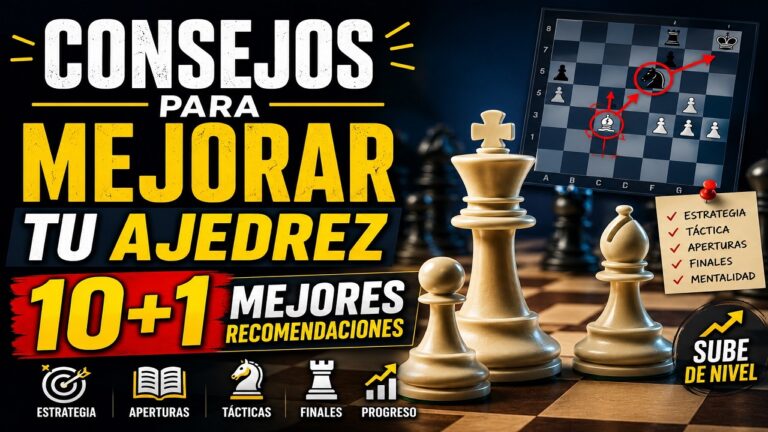 Consejos para Mejorar tu Ajedrez: Descubre las 10+1 Mejores Recomendaciones