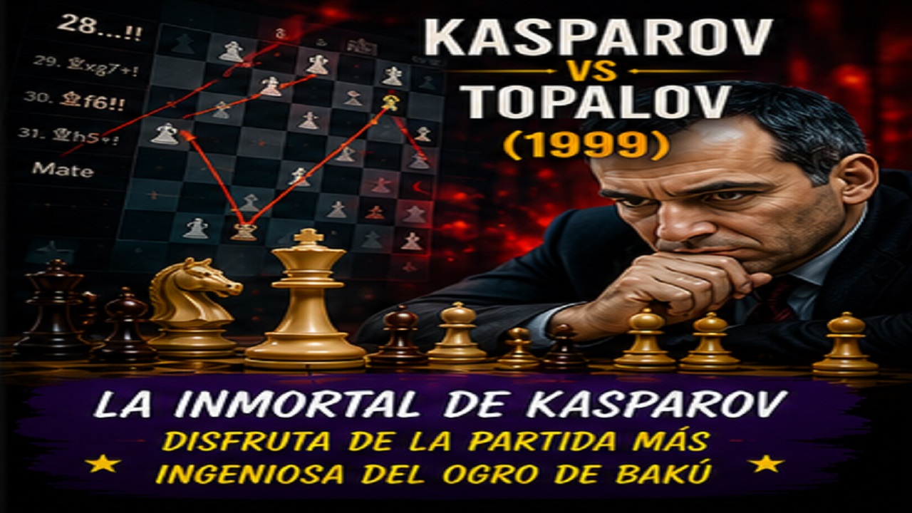 Kasparov vs Topalov (1999) | La Inmortal de Kasparov