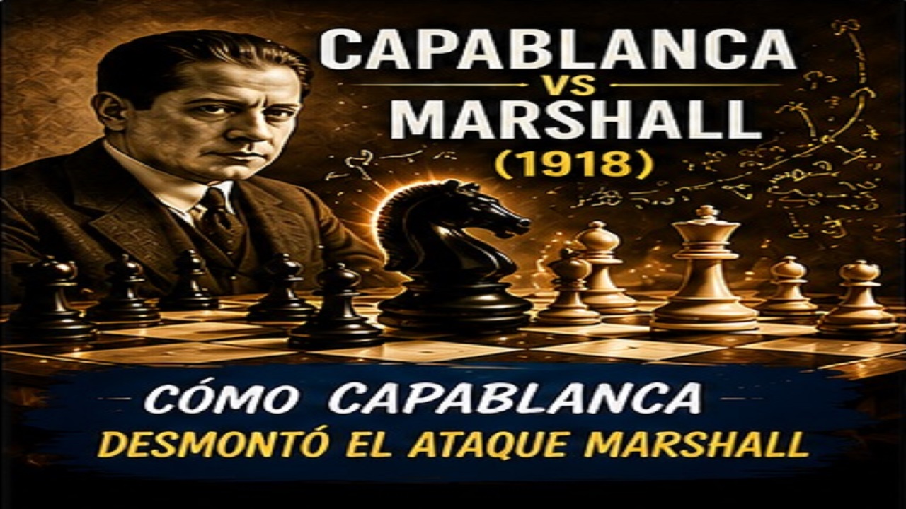 Capablanca vs Marshall (1918) | Cómo Capablanca Desmontó el Ataque Marshall