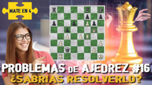 Problemas y puzzles de ajedrez (Número 16): Ejercicios para subir de nivel