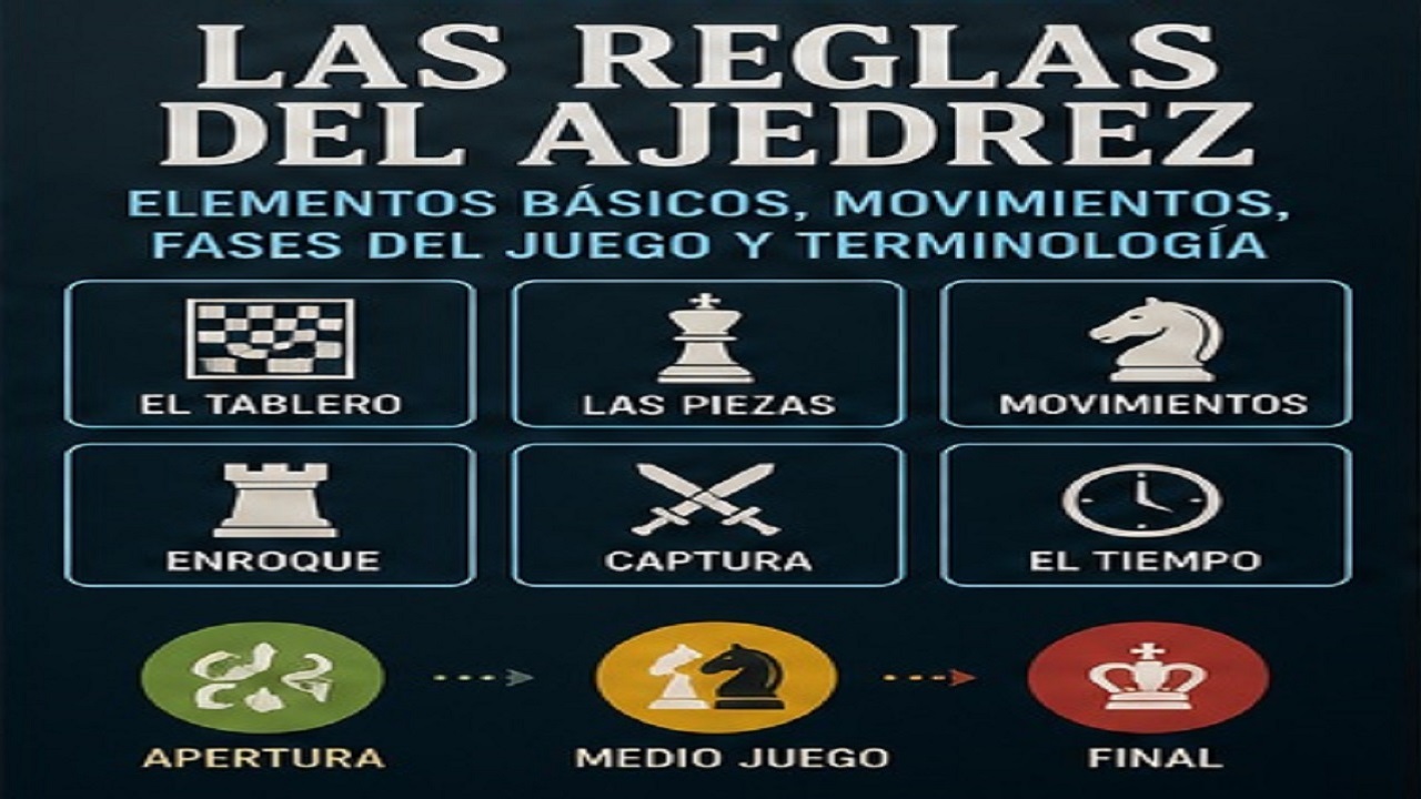 Las Reglas del Ajedrez: Elementos Básicos, Movimientos, Fases del Juego y Terminología