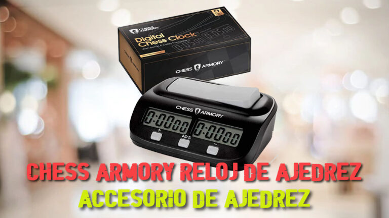 CHESS ARMORY Reloj de Ajedrez | Accesorios de Ajedrez