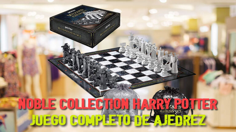 NOBLE COLLECTION Juego de Ajedrez Completo de HARRY POTTER