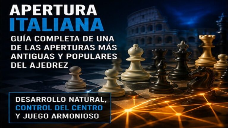 Apertura Italiana: Guía Completa de una de las Aperturas Más Antiguas y Populares del Ajedrez