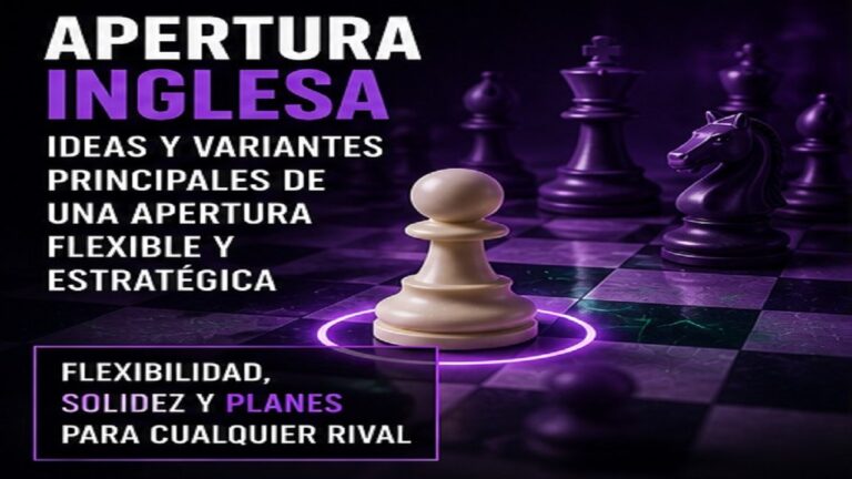 Apertura Inglesa: Ideas y Variantes Principales de una Apertura Flexible y Estratégica