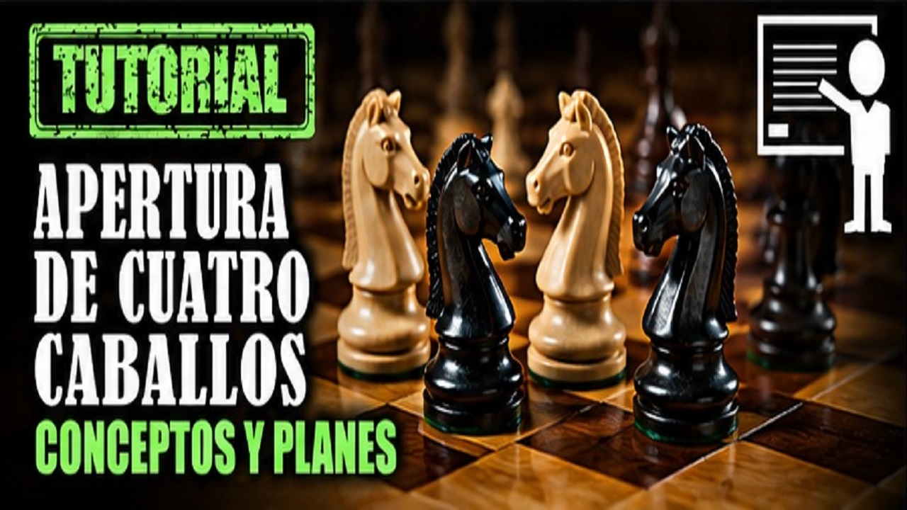 Apertura de los Cuatro Caballos: Conceptos y Planes de una Apertura Clásica y Equilibrada