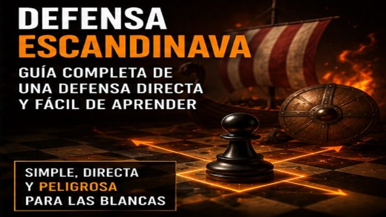 Defensa Escandinava: Guía Completa de una Defensa Directa y Fácil de Aprender