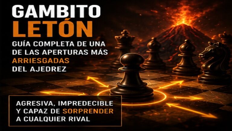Gambito Letón: Guía Completa de una de las Aperturas Más Arriesgadas del Ajedrez