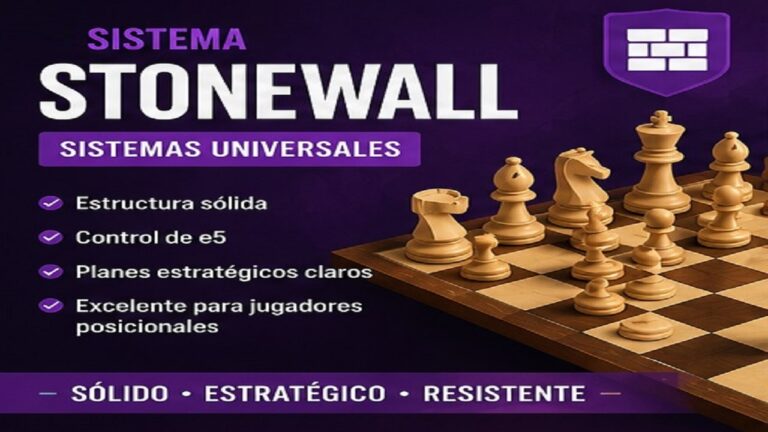 Sistema Stonewall: Guía Completa de la Muralla de Peones Más Famosa del Ajedrez