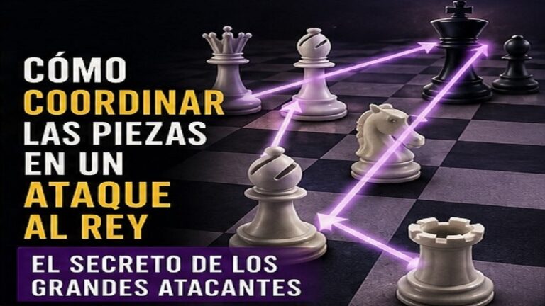 Cómo Coordinar las Piezas en un Ataque al Rey: El Secreto de los Grandes Atacantes