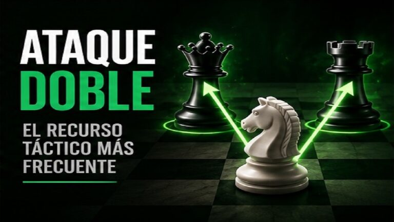 Ataque Doble en Ajedrez: El Recurso Táctico Más Frecuente