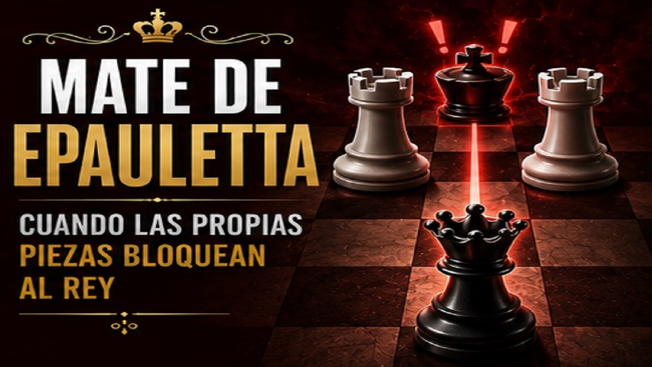 Mate de Epauletta: Cuando las Propias Piezas Bloquean al Rey