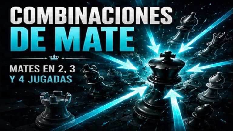 Combinaciones de Mate en 2, 3 y 4 Jugadas: Cómo Resolver Secuencias Forzadas