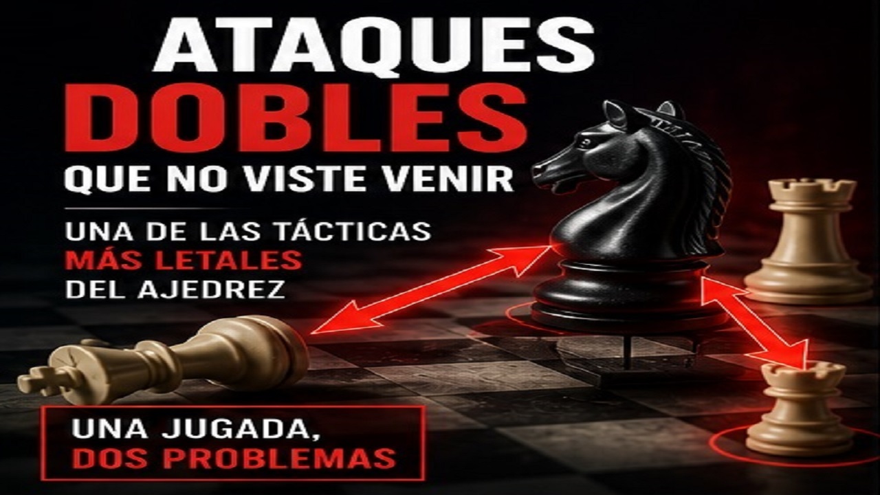 Ataques Dobles que No Viste Venir: Una de las Tácticas Más Letales del Ajedrez