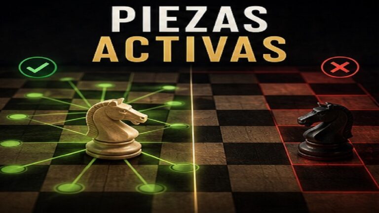 La Actividad de las Piezas: Por Qué una Pieza Activa Vale Más que una Pieza Pasiva
