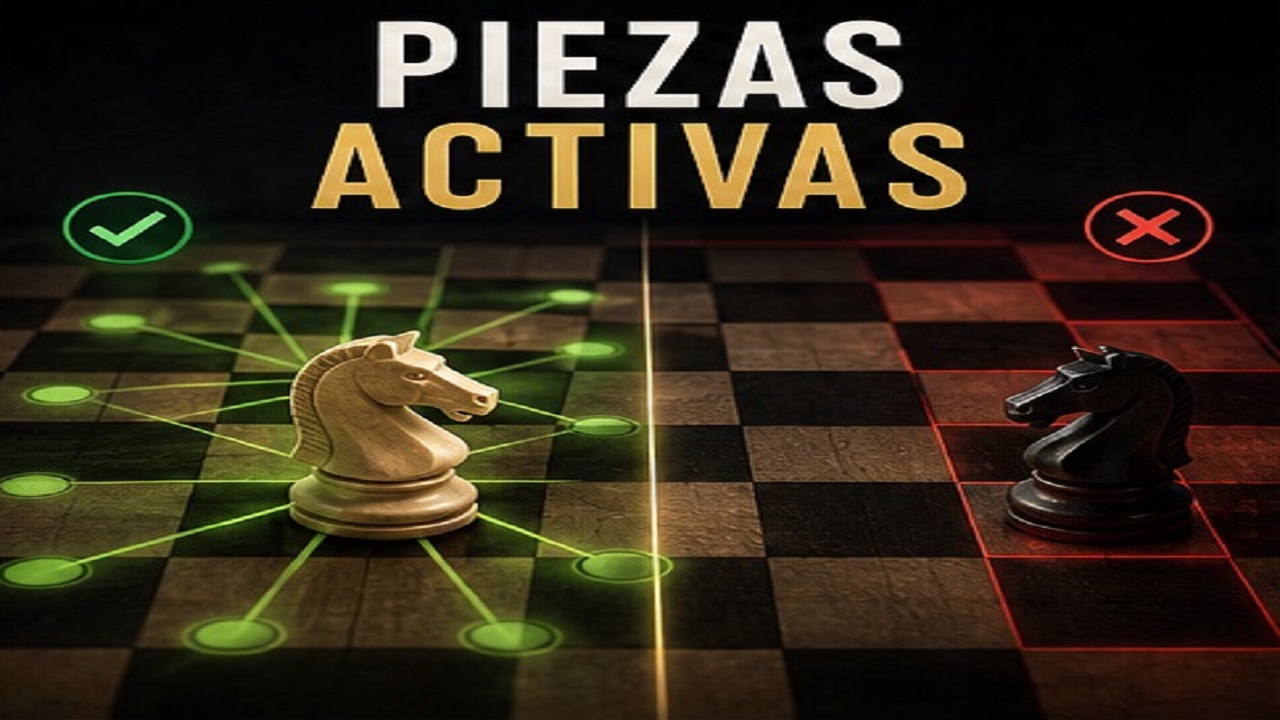 La Actividad de las Piezas: Por Qué una Pieza Activa Vale Más que una Pieza Pasiva
