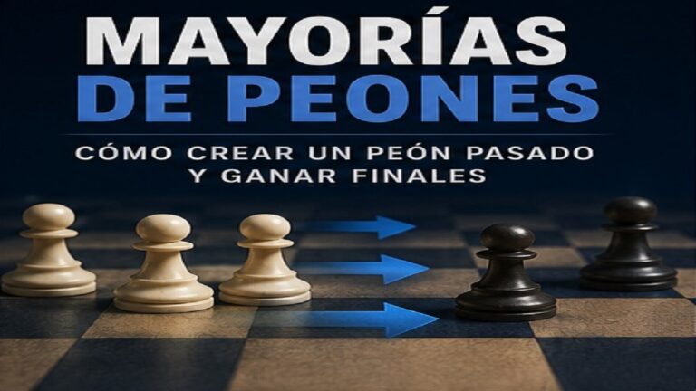Mayorías de Peones: Cómo Crear un Peón Pasado y Ganar Finales
