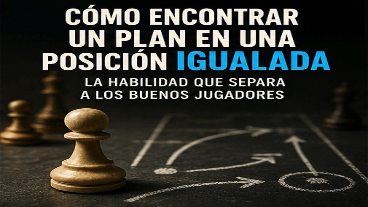 Cómo Encontrar un Plan en una Posición Igualada: La Habilidad que Separa a los Buenos Jugadores Cómo Encontrar un Plan en una Posición Igualada: La Habilidad que Separa a los Buenos Jugadores