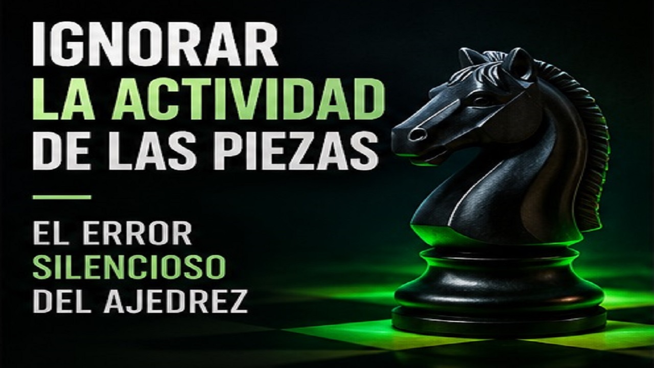 Ignorar la Actividad de las Piezas: El Error Silencioso del Ajedrez