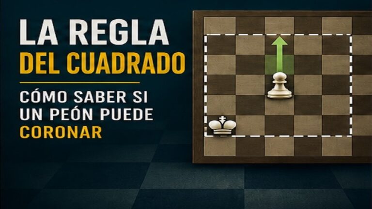 La Regla del Cuadrado: Cómo Saber si un Peón Puede Coronar