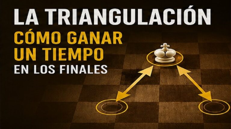 La Triangulación: Cómo Ganar un Tiempo en los Finales