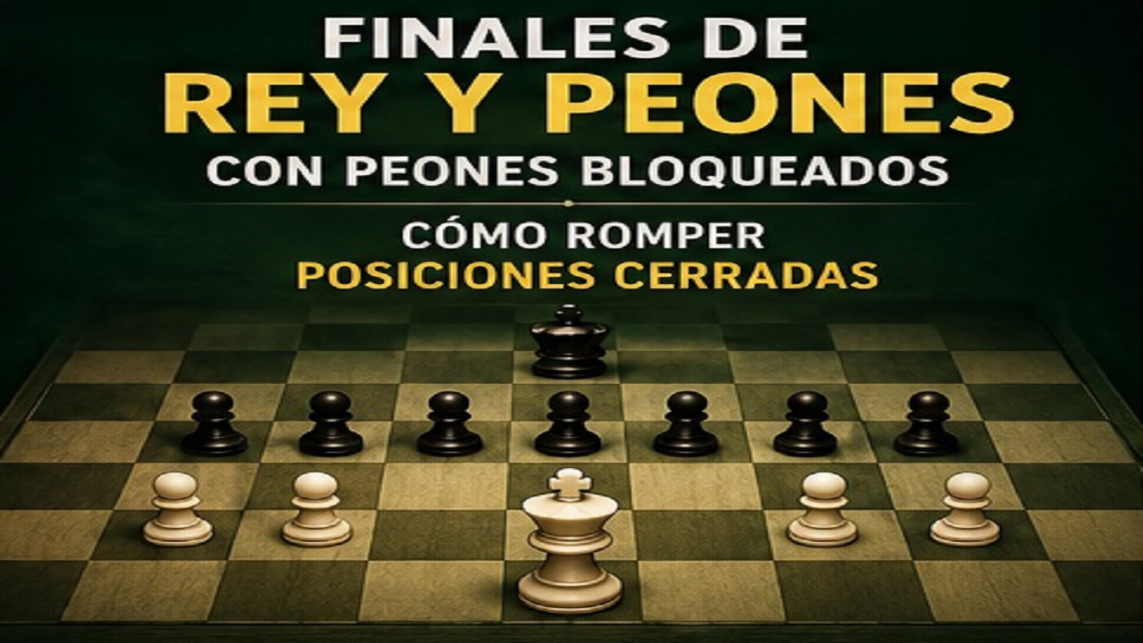 Finales de Rey y Peones con Peones Bloqueados | Cómo Romper Posiciones Cerradas