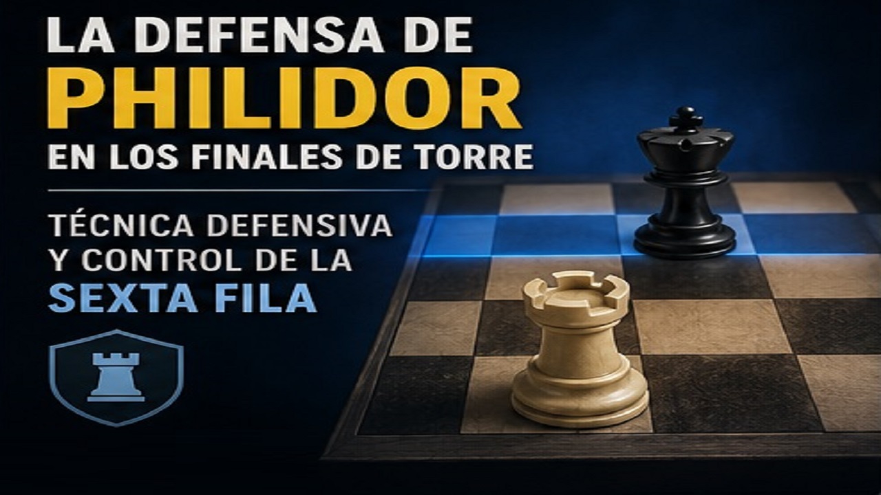 La Defensa de Philidor en los Finales de Torre | Técnica Defensiva y Control de la Sexta Fila
