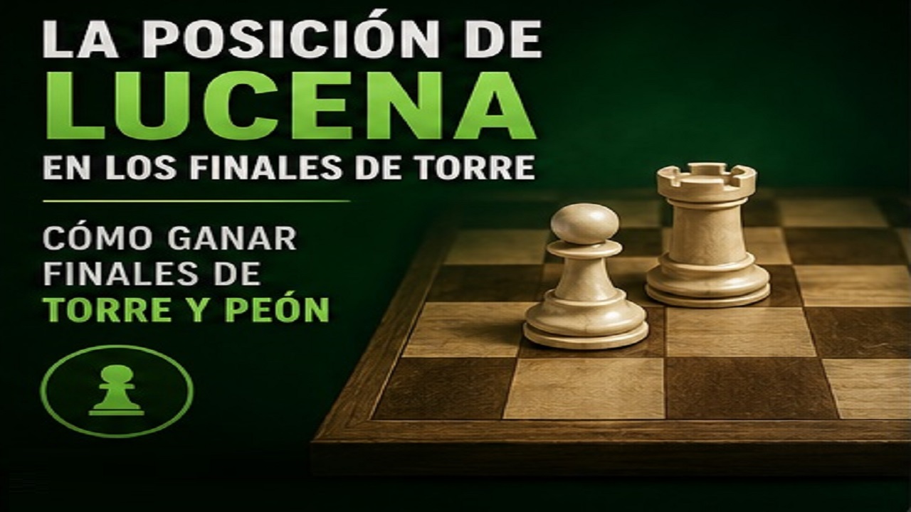 La Posición de Lucena en los Finales de Torre | Cómo Ganar Finales de Torre y Peón