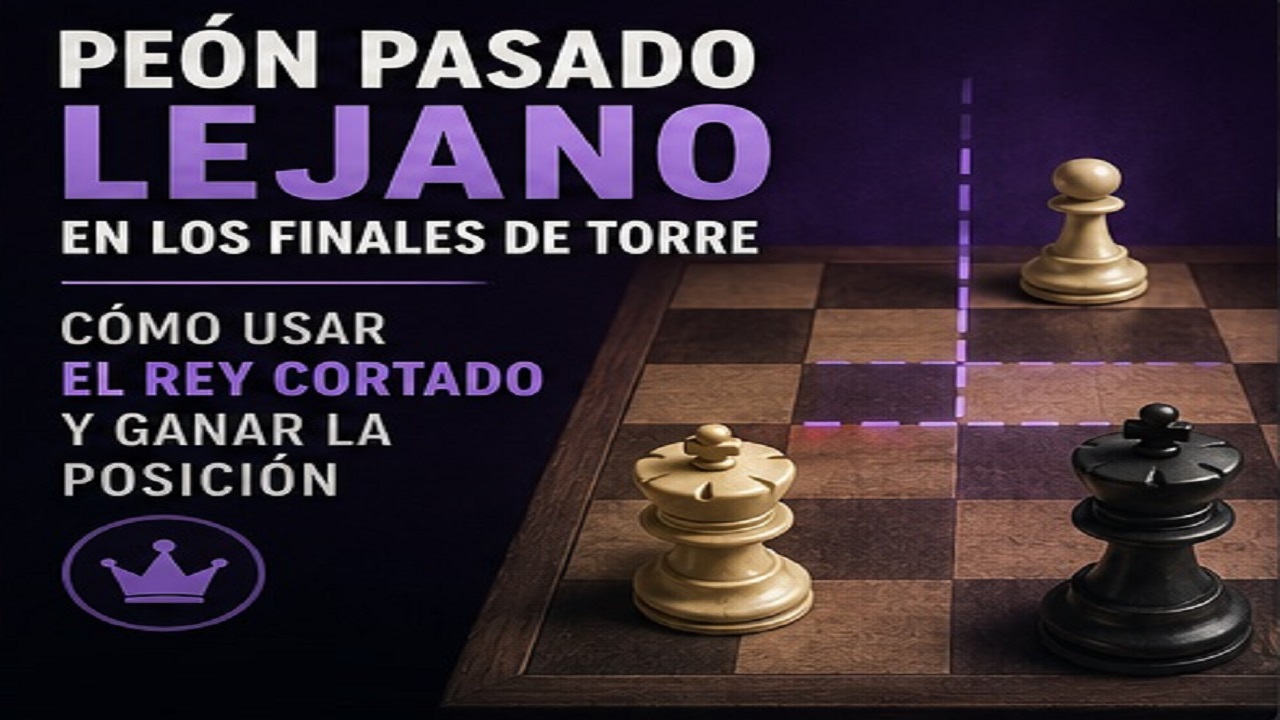 Peón Pasado Lejano en los Finales de Torre | Cómo Usar el Rey Cortado y Ganar la Posición