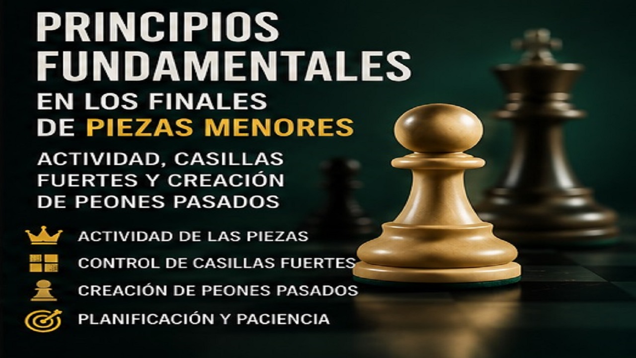 Principios Fundamentales en los Finales de Piezas Menores: Actividad, Casillas Fuertes y Creación de Peones Pasados