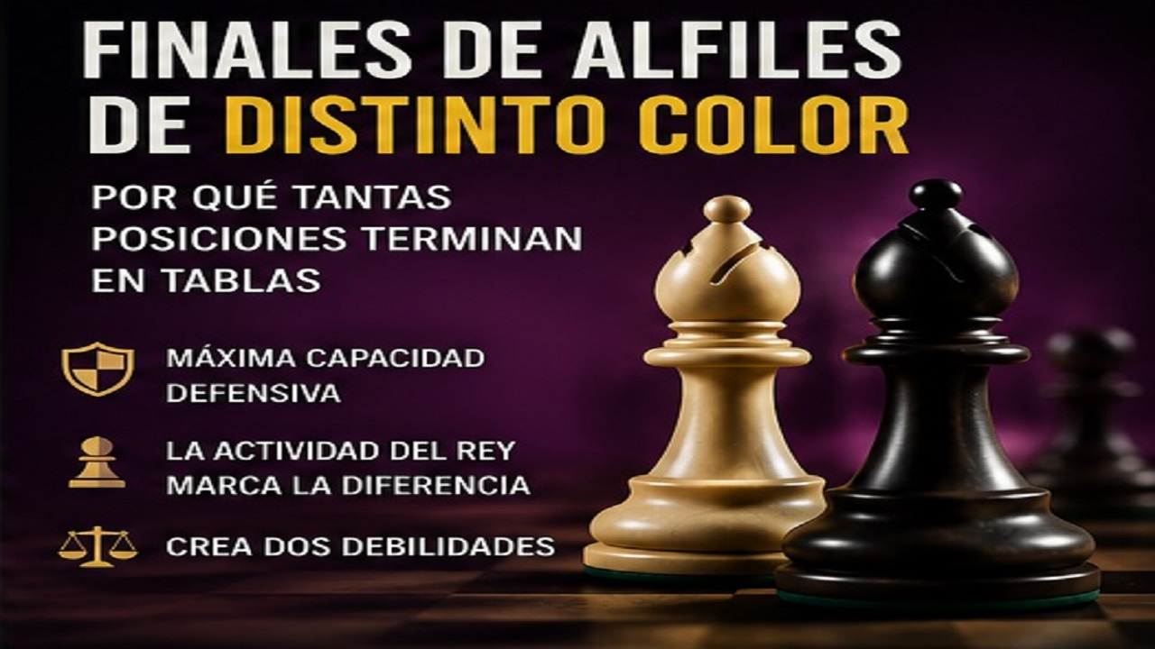 Finales de Alfiles de Distinto Color: Por Qué Tantas Posiciones Terminan en Tablas