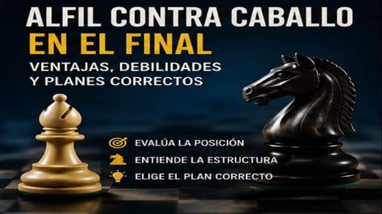 Alfil contra Caballo en el Final: Ventajas, Debilidades y Planes Correctos