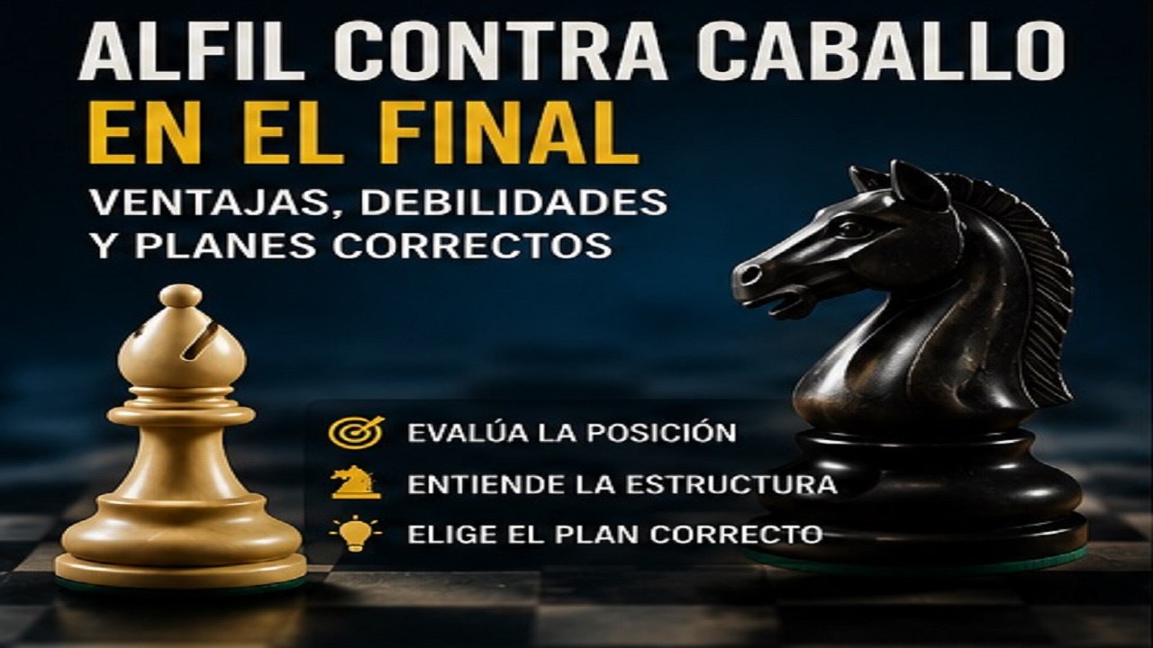 Alfil contra Caballo en el Final: Ventajas, Debilidades y Planes Correctos