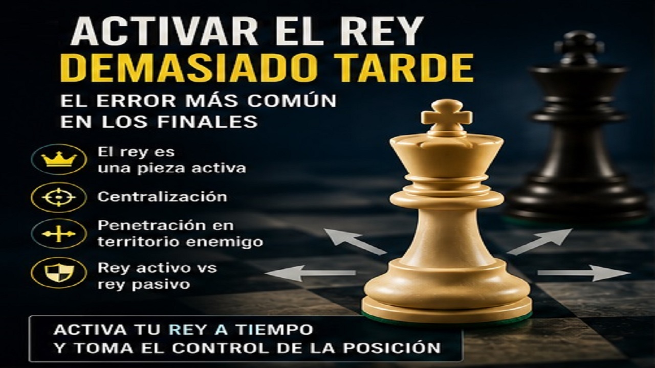Activar el Rey Demasiado Tarde: El Error Más Común en los Finales