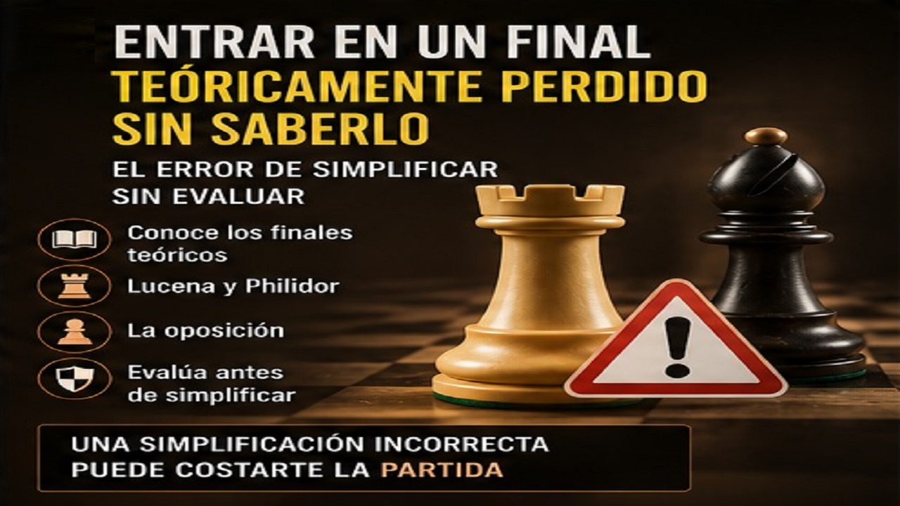 Entrar en un Final Teóricamente Perdido Sin Saberlo: El Error de Simplificar Sin Evaluar