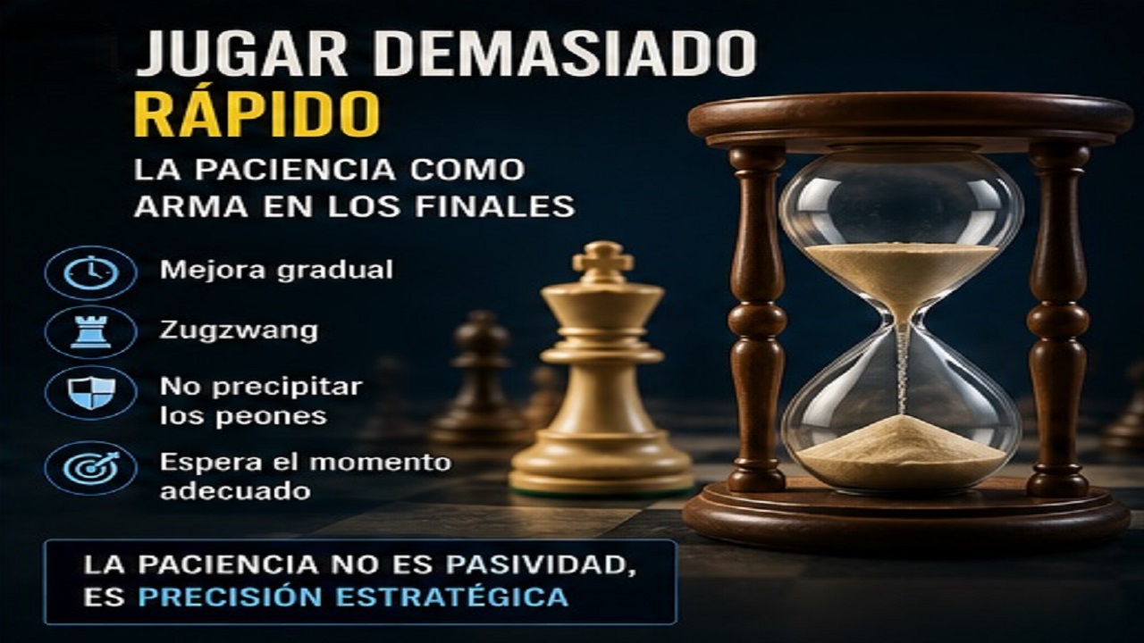 Jugar Demasiado Rápido: La Paciencia Como Arma en los Finales