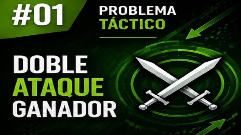 Problema Táctico #01: Doble Ataque Ganador
