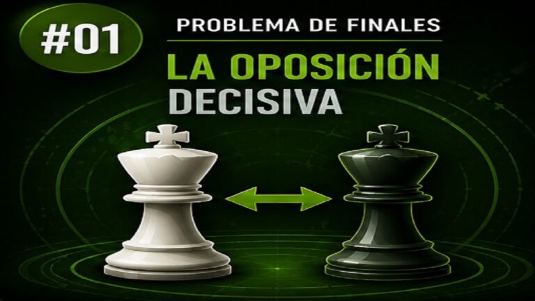 Problema de Finales #01: La Oposición Decisiva