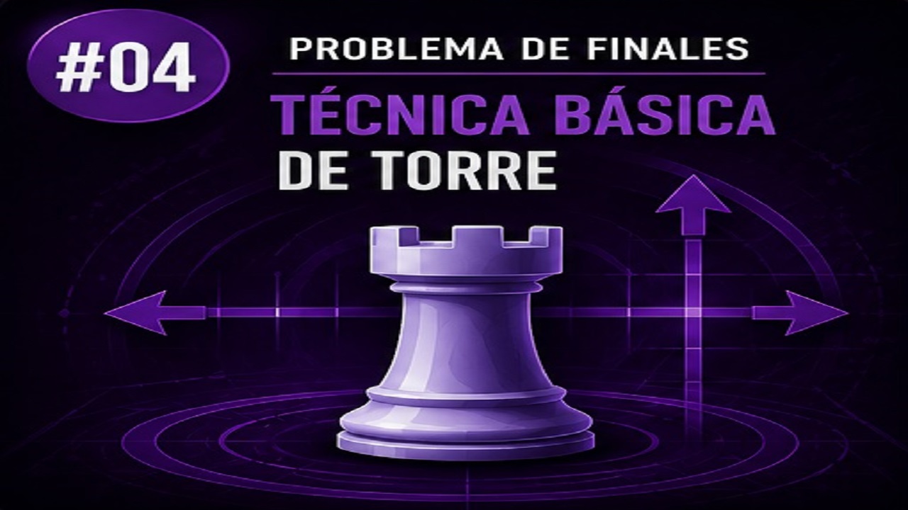 Problema de Finales #04: Técnica Básica de Torre