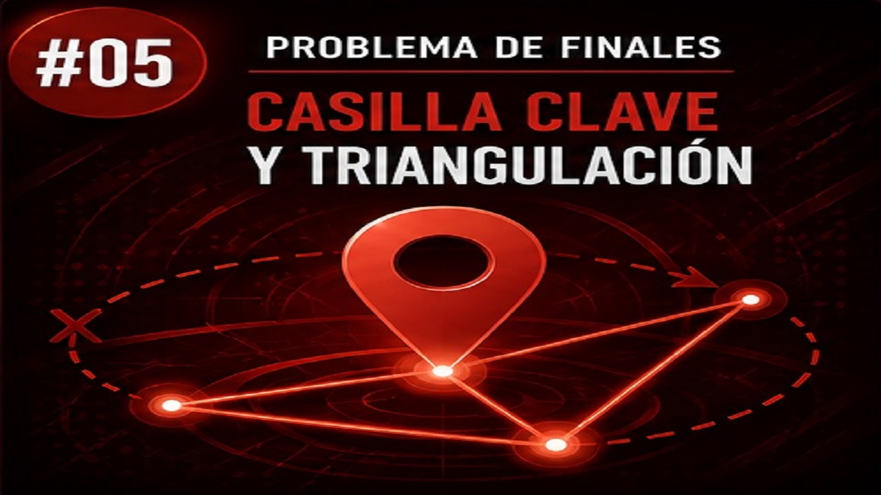 Problema de Finales #05: Casilla Clave y Triangulación