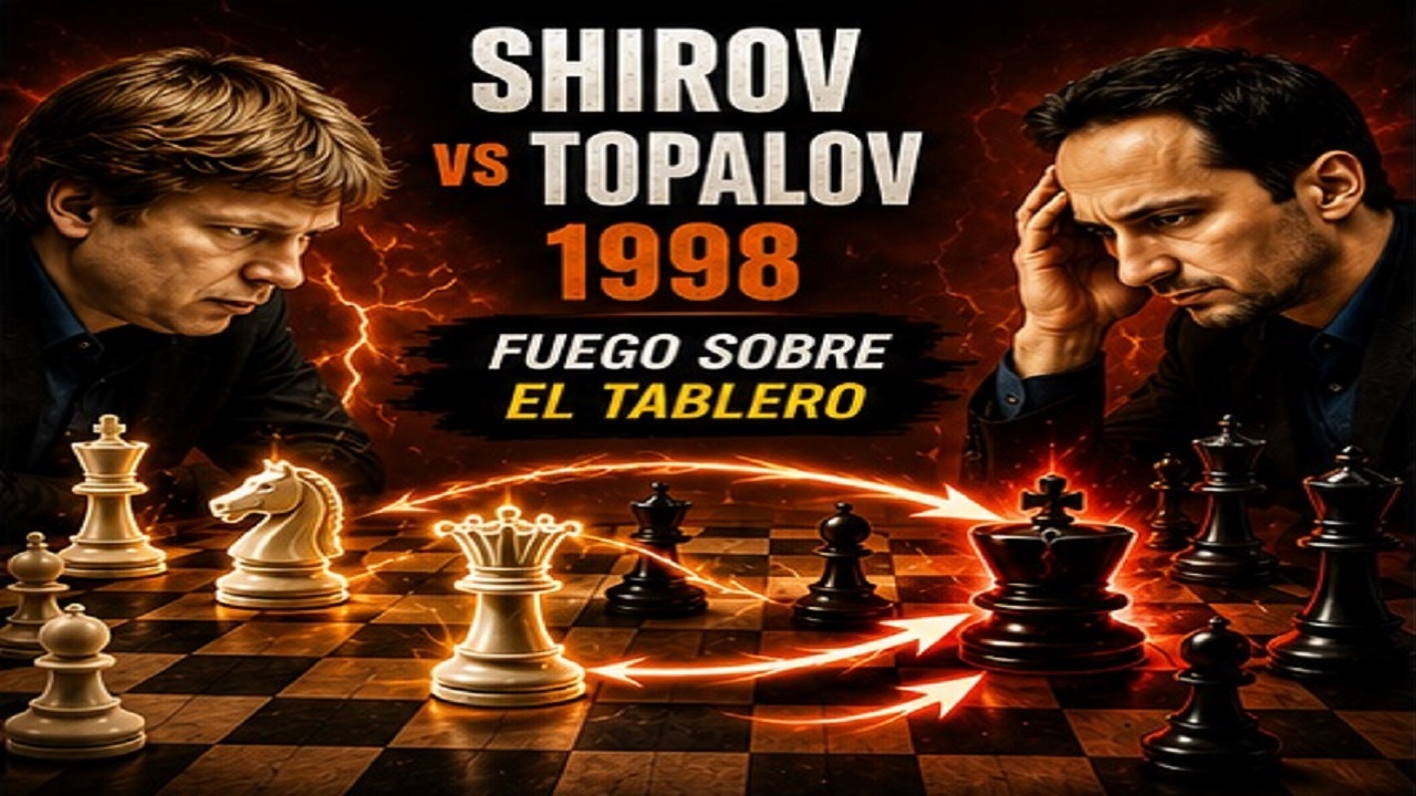 Shirov vs Topalov (1998): Fuego Sobre el Tablero