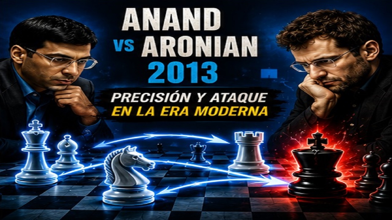 Anand vs Aronian (2013): Precisión y Ataque en la Era Moderna